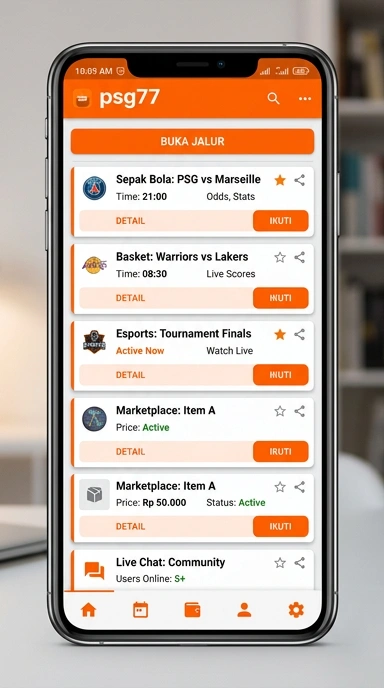 Alternatif Link psg77 untuk Pengguna Android