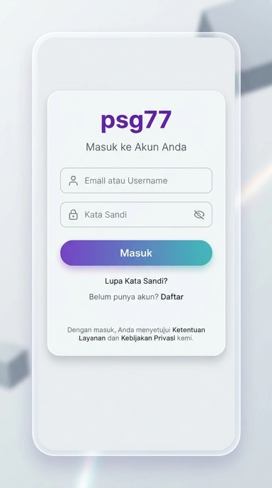 Panduan Masuk Akun psg77 untuk Pengguna Android