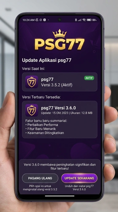 Riwayat Versi psg77 untuk Pengguna Android
